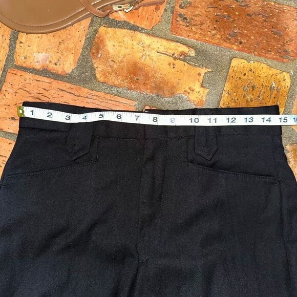 Circle S Mens Black Western Poly Blend Ranch Dress Pant - Picture 8 of 14
